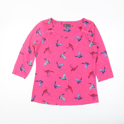 Marks and Spencer Women’s Pink Bird T-Shirt, Size 10
