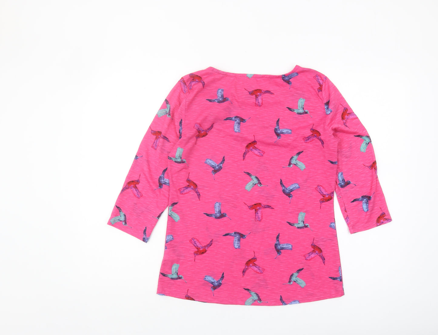 Marks and Spencer Women’s Pink Bird T-Shirt, Size 10