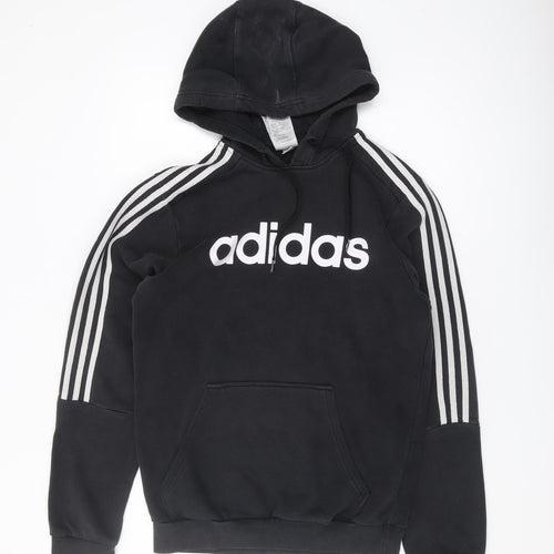 Adidas Men's Black Pullover Hoodie Size S