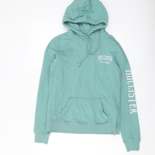 Hollister Women's Green XS Pullover Hoodie