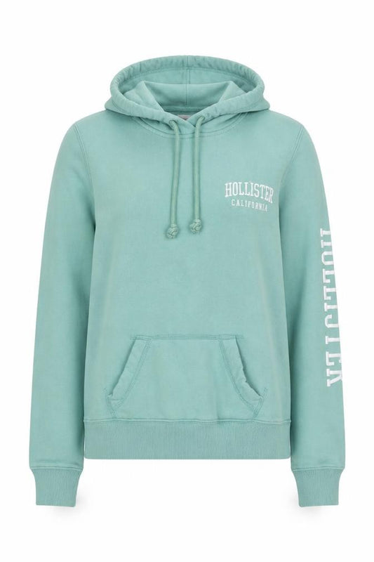 Hollister Women's Green XS Pullover Hoodie