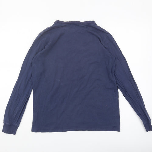 Lands' End Boys Blue Space Long Sleeve T-Shirt Size L