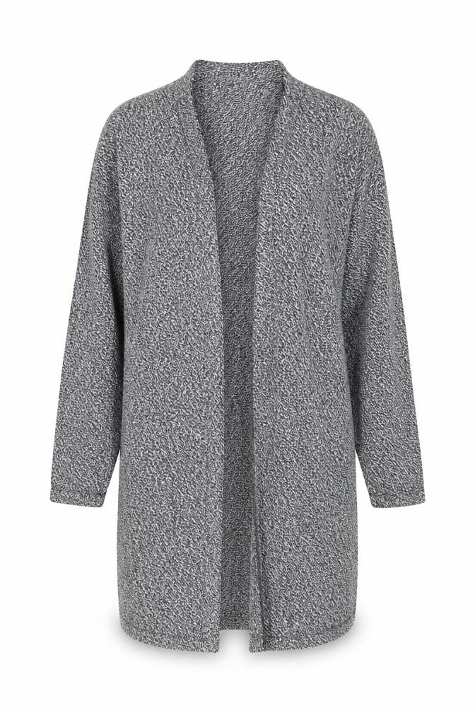 Front view of H&M Women's Multicoloured Open Front Cardigan, size 12