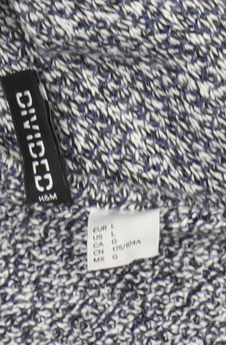H&M Women's Multicoloured Open Front Cardigan Size 12
