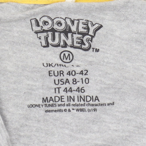 Looney Tunes Grey Long Sleeve T-Shirt - Size 12