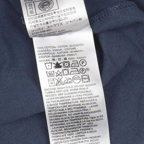 Levi's Men's Grey Colourblock Crew Neck T-Shirt M