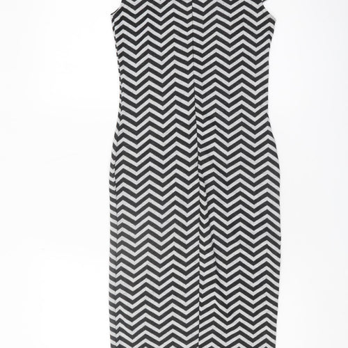 River Island Women's Chevron Dress Size 8