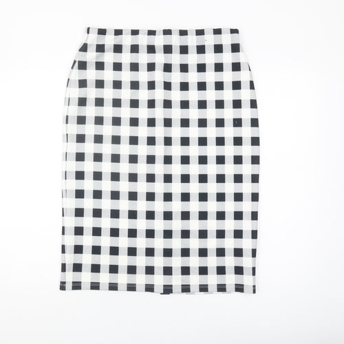 Marks & Spencer Women’s Multicoloured Check Midi Skirt
