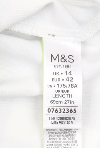Marks & Spencer Women’s Multicoloured Check Midi Skirt