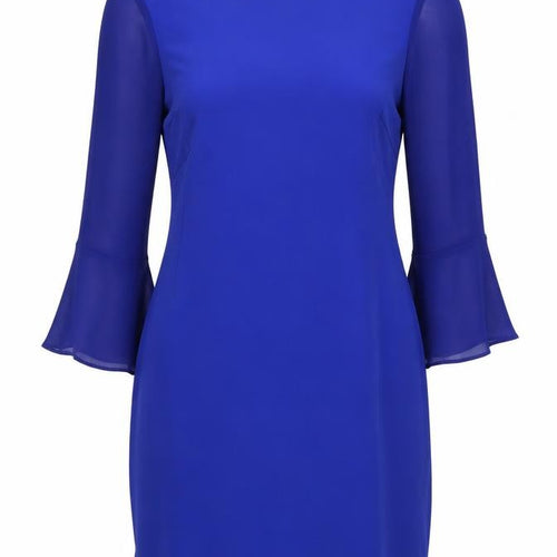 Dorothy Perkins Blue Sheath Dress, Size 10, Party Perfect