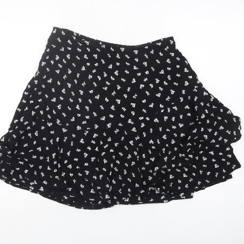 Marks and Spencer Women's Black A-Line Skirt Size 12