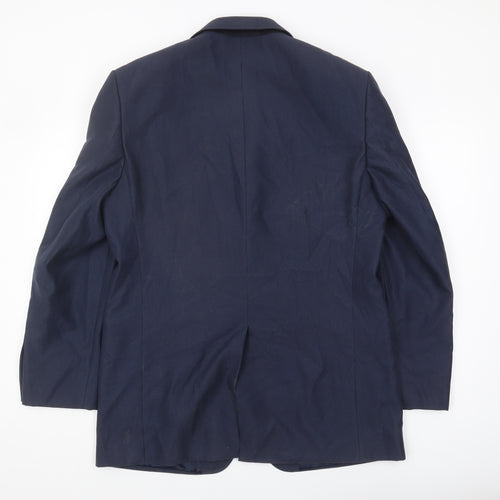 Marks & Spencer Men's Blue Blazer, Size 40R, Formal Wear