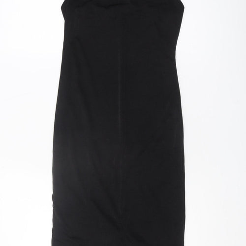 Bershka Women's Black Bodycon Dress Size 8