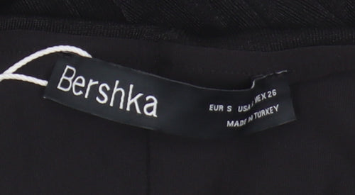 Bershka Women's Black Bodycon Dress Size 8