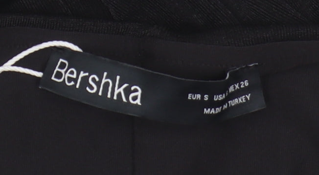Bershka Women's Black Bodycon Dress Size 8