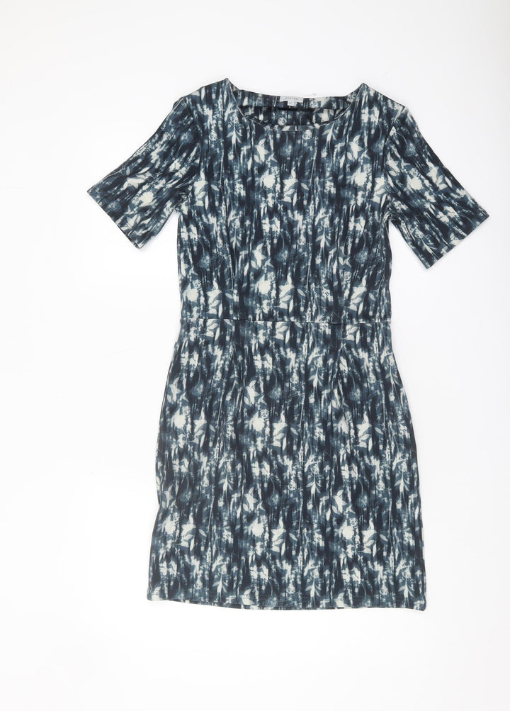 Jigsaw Women's Multicoloured Half Sleeve Dress