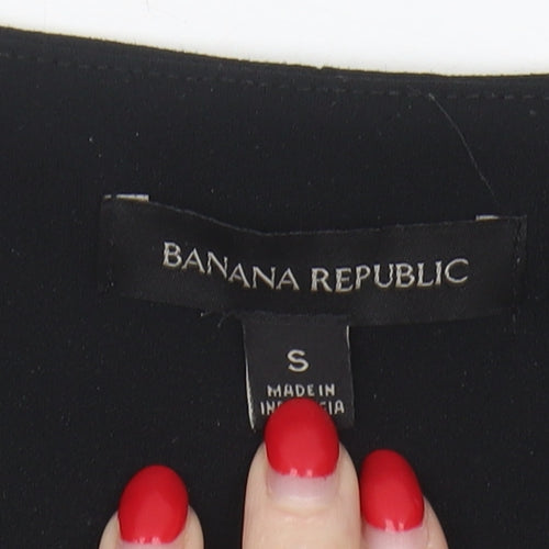 Banana Republic Women's Black Sleeveless Tank, Size S