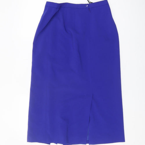 Jacques Vert Women's Blue Pencil Skirt Size 12