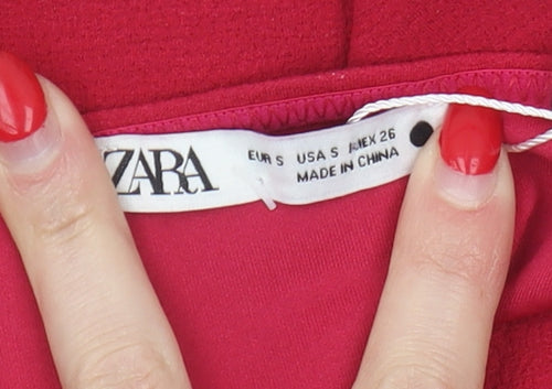 Zara Women's Red Camisole Tank Top Size S