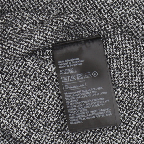H&M Women's Grey Dress, Size 12, Sleeveless, Knit
