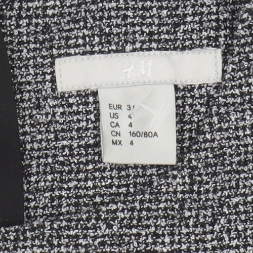 H&M Women's Grey Dress, Size 12, Sleeveless, Knit