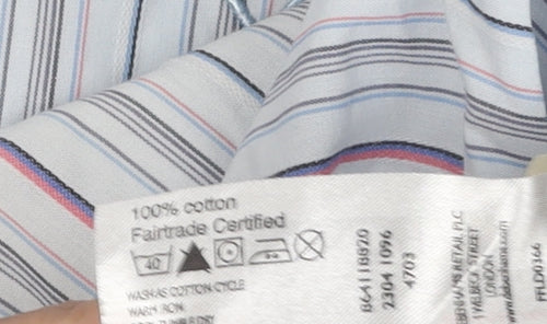 Maine New England Men's XL Multicoloured Striped Shirt