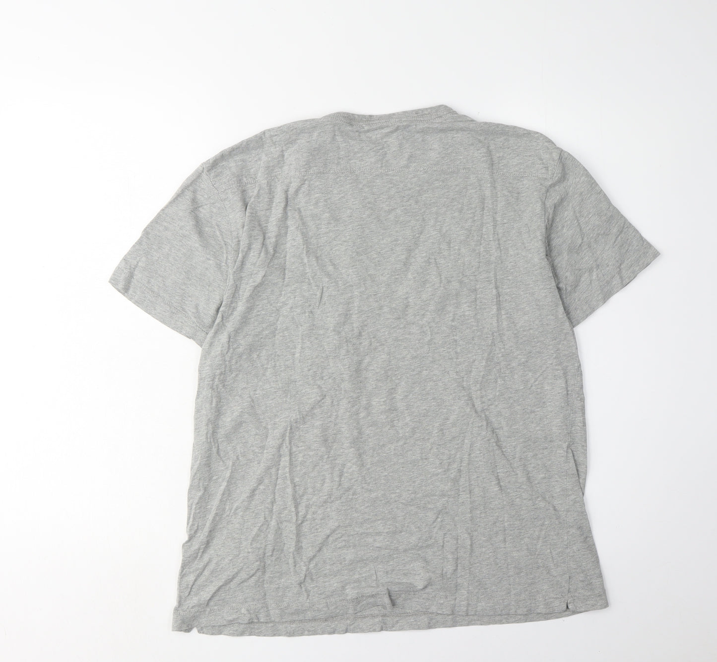 French Connection Men's Grey Graphic Print T-Shirt, M