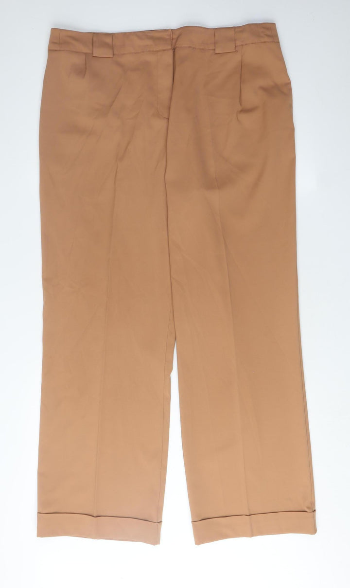 Topshop Brown Women's Trousers Size 16