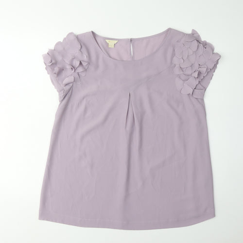 Monsoon Women's Purple Blouse, Size 14
