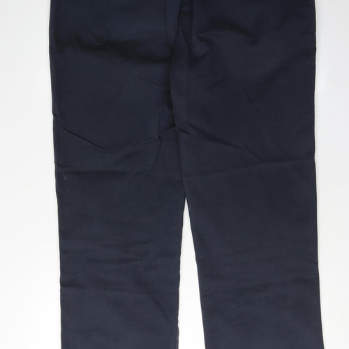 Marks and Spencer Men's Blue Trousers, Size 36, Casual Style