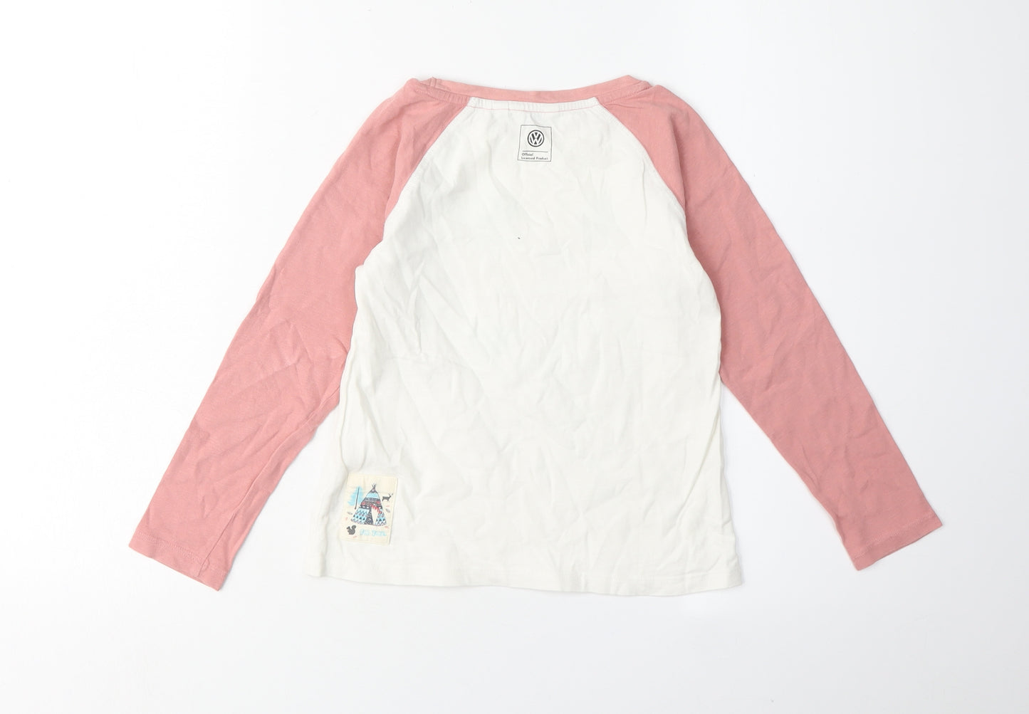 Fat Face Girls Multicoloured T-Shirt 6-7 Years