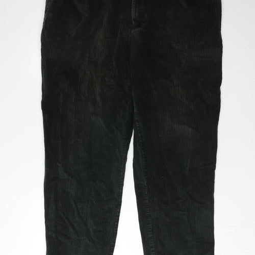 Toast Men's Black Corduroy Trousers XL