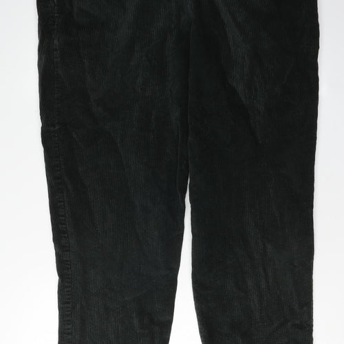 Toast Men's Black Corduroy Trousers XL