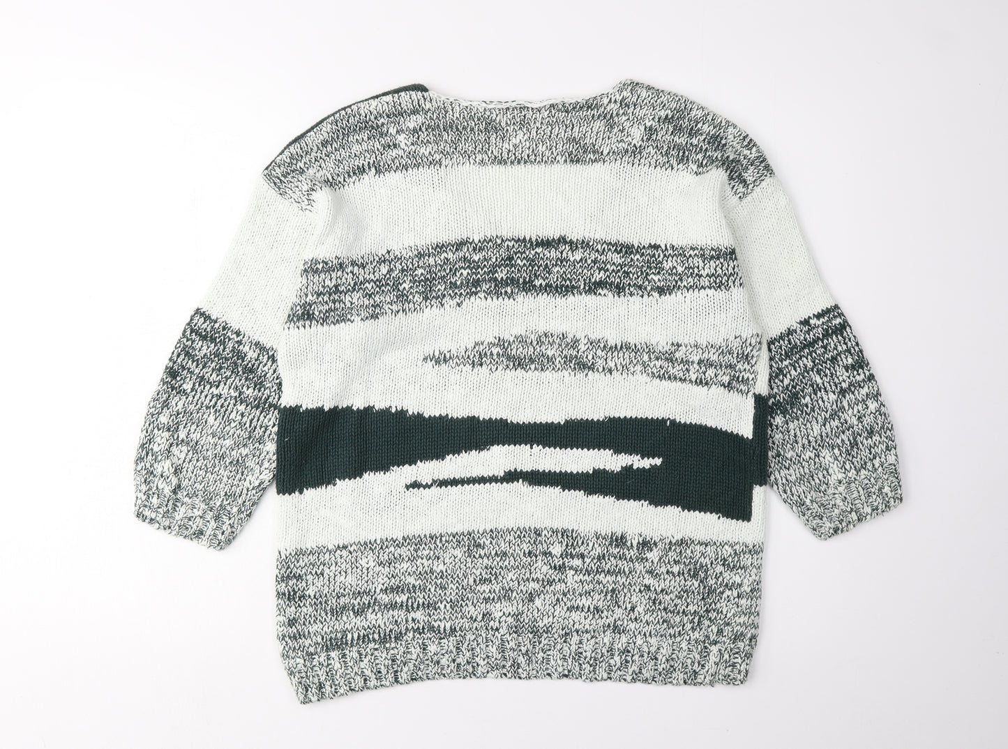 Next Women’s Multicoloured 3/4 Sleeve V-Neck Jumper