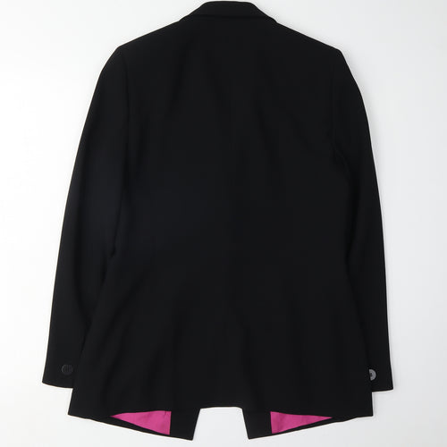 Planet Women's Black Blazer Size 10 Regular Fit