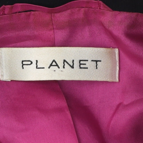 Planet Women's Black Blazer Size 10 Regular Fit