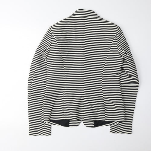 Kew 159 Women's Black Striped Blazer Size 10