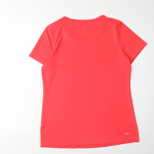 Adidas Women's Red Short Sleeve T-Shirt L