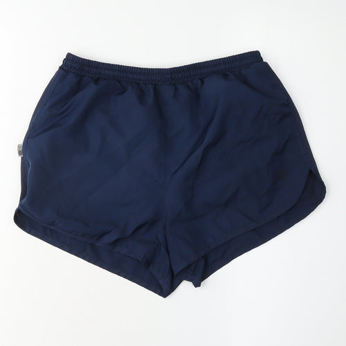 Women's Blue Athletic Running Shorts Size Regular