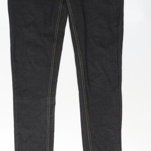 Golddigga Women's Black Skinny Jeans Size 8