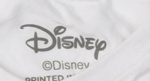 Disney Girls Elsa & Anna T-Shirt 3-4 Years White