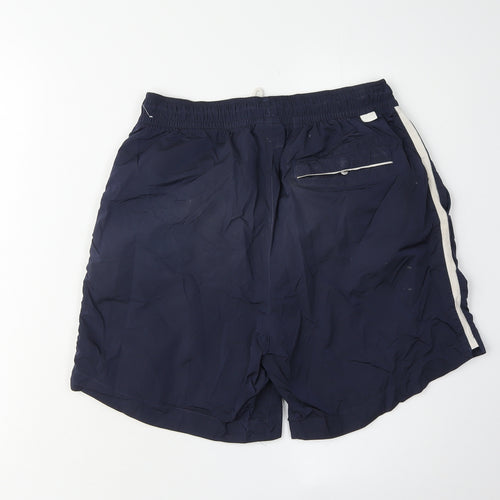 Nike Men's Blue Sports Shorts, Size S, Drawstring, Casual