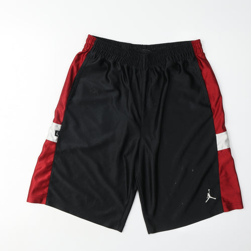 Michael Jordan Men's Black XL Athletic Basketball Shorts