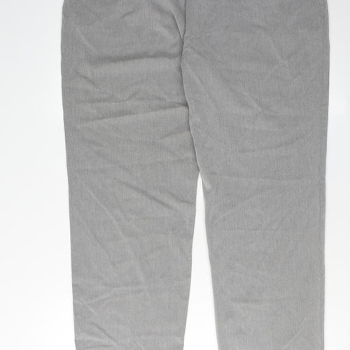 Marks and Spencer Women's Grey Trousers Size 16