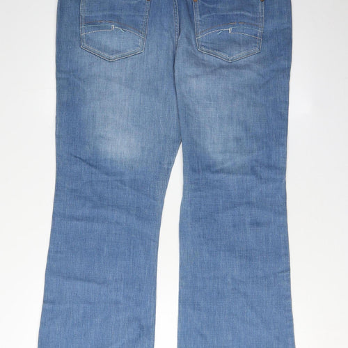Next Women’s Blue Bootcut Jeans Size 16 Petite