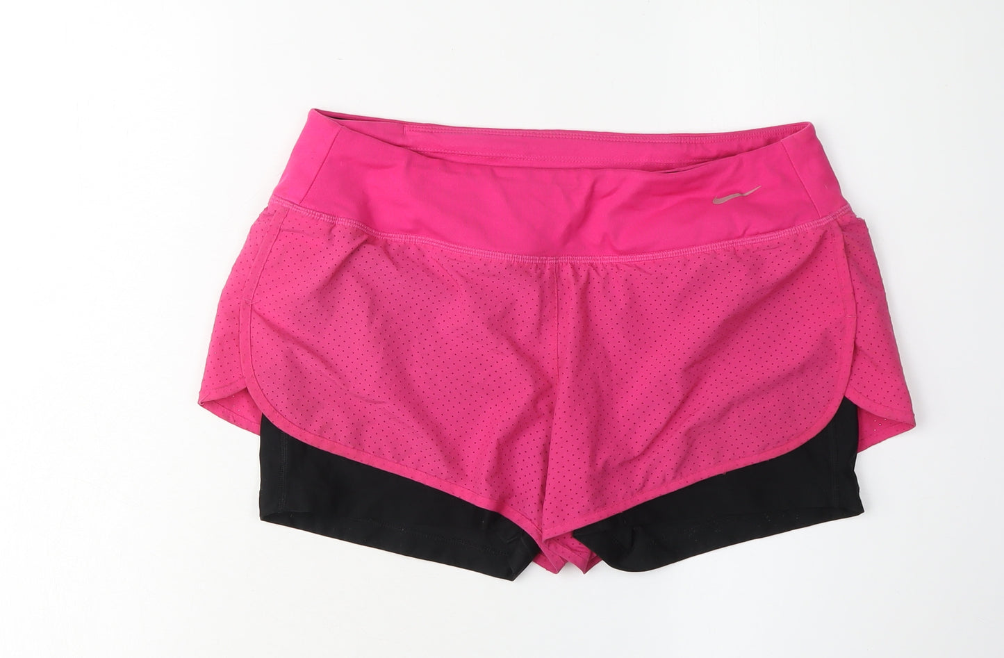Nike Women's Pink Athletic Skort M for Running & Gym