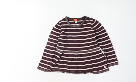 Esprit Girls Multicoloured Striped Pullover Jumper 2-3 Years