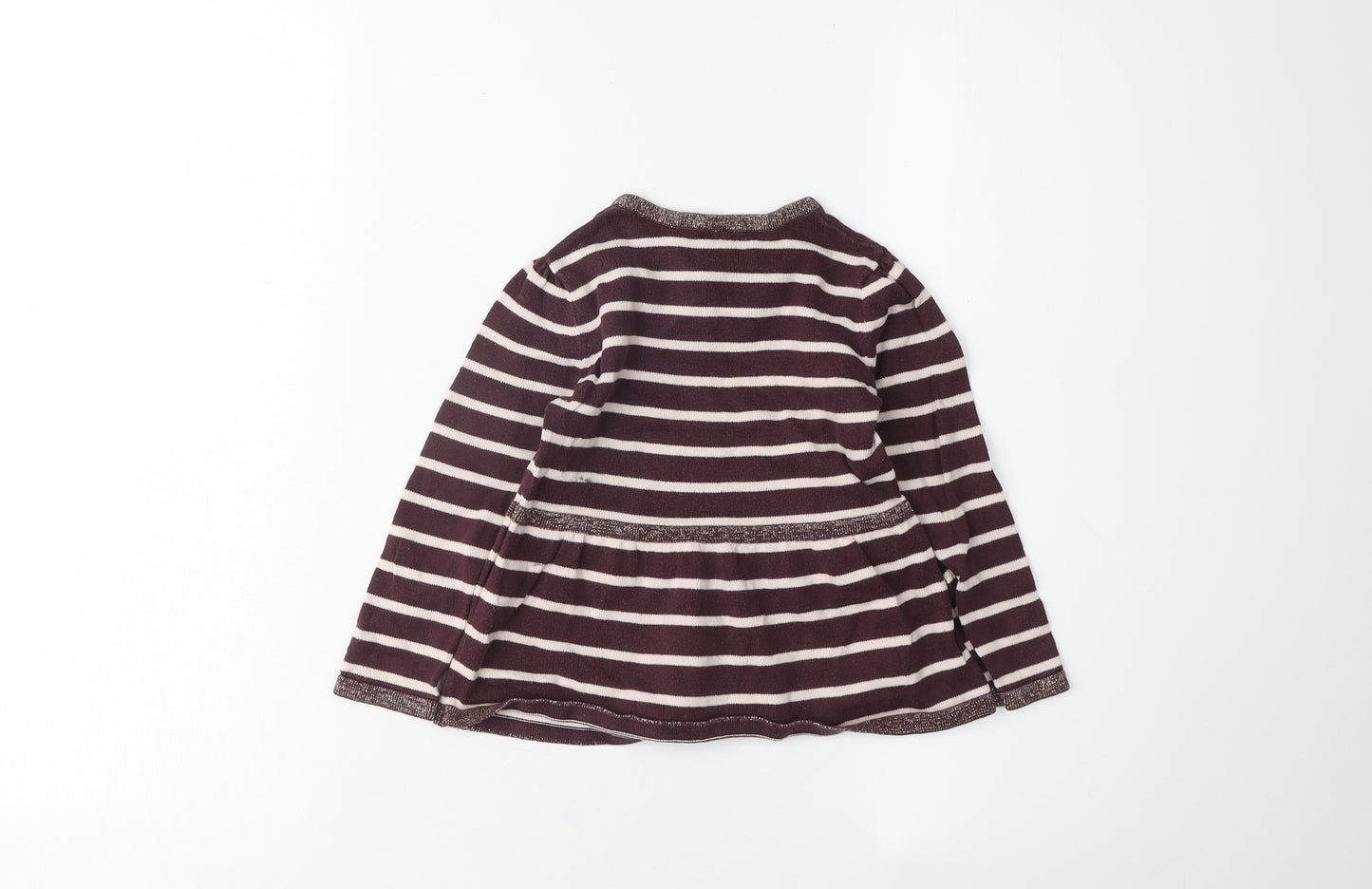 Esprit Girls Multicoloured Striped Pullover Jumper 2-3 Years