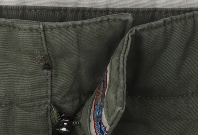 Marks and Spencer Men's Green Casual Trousers, Size 42