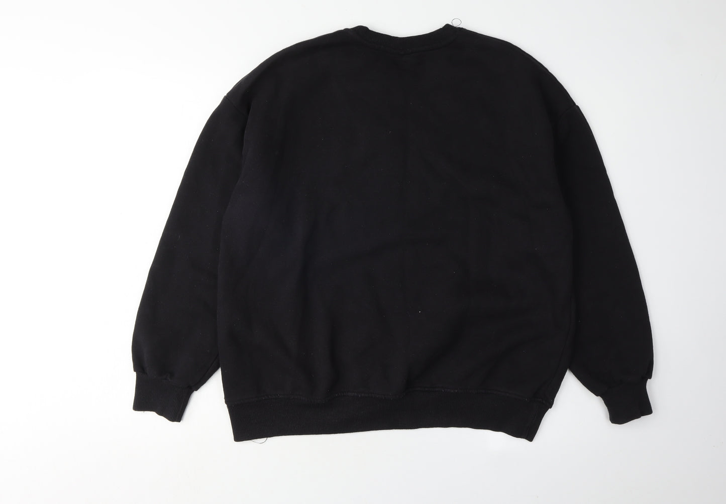 Pull&Bear Black XS Women's Art Graphic Sweatshirt